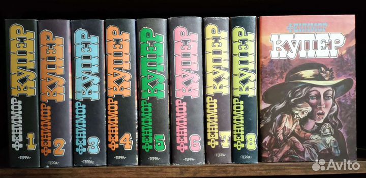 Фенимор Купер с/соч. в 9 томах