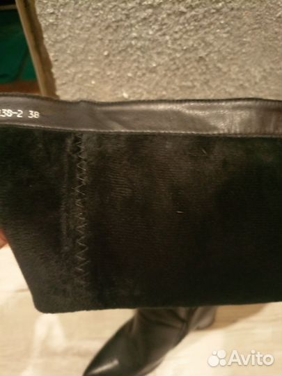 Женские сапоги 38