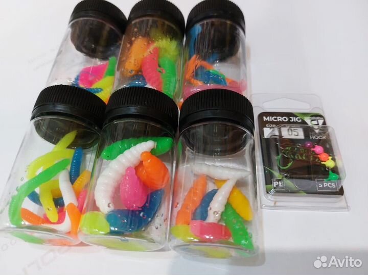 Светонакопительные форелевые микс приманки