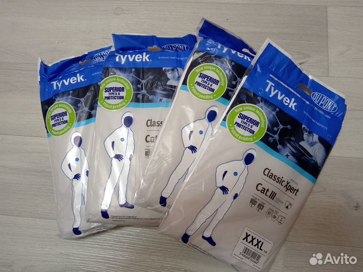 Костюм защитный tyvek