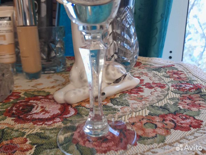 Фужер хрустальный высота 21 см