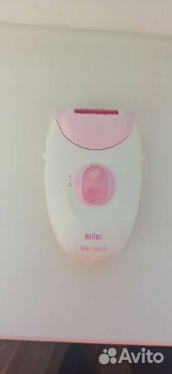 Эпилятор braun silk epil 3 розовый