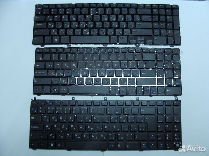 Клавиатуры Samsung Toshiba Dell Sony MSI DNS