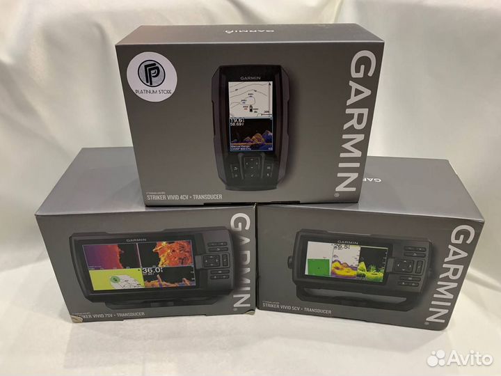 Эхолот Garmin Striker Vivid 5CV с датчиком GT20