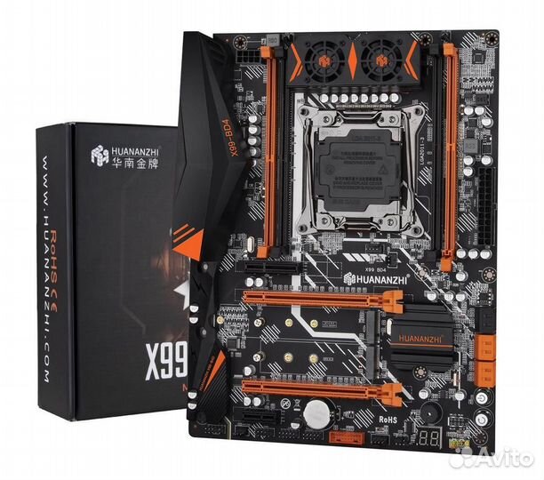 Комплект мать проц память X99 2011v3 Huananzhi