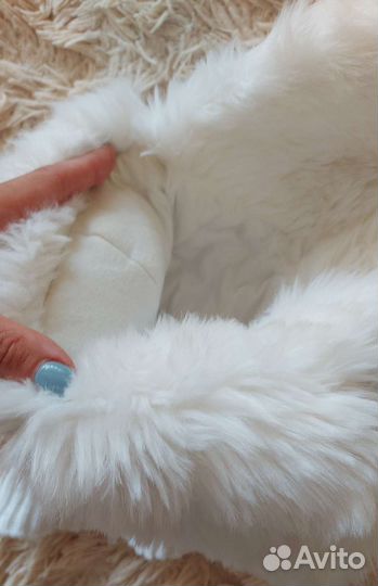 Комплект шапка, шарф, снуд, манижка