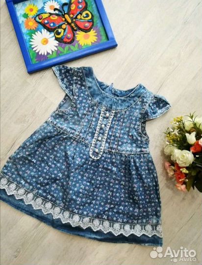 6 Вещи пакетом на девочку от 3-х месяцев до года