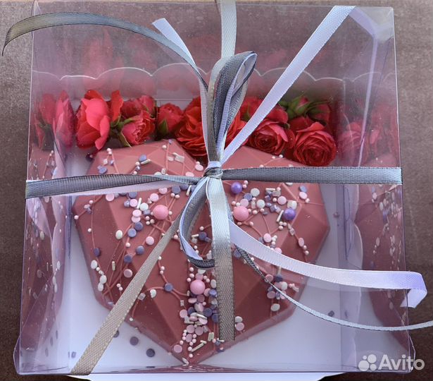 Шоколадное сердце на 14 февраля