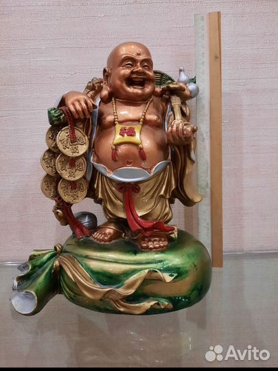 Хотей будда бронза