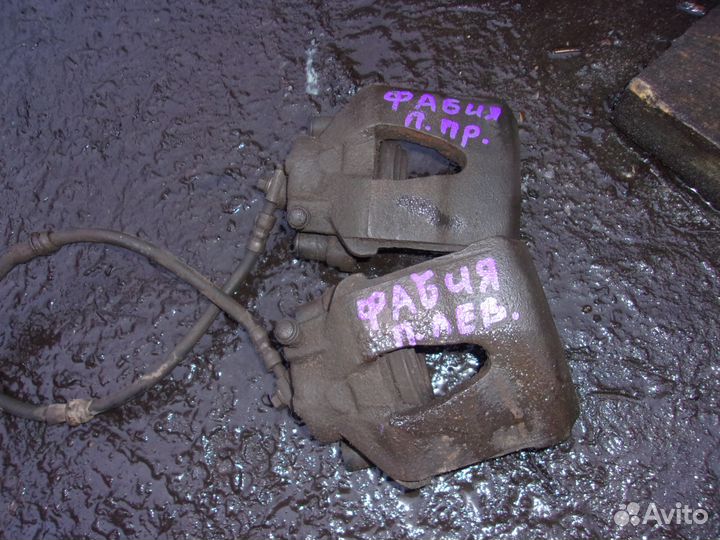 Суппорт передний Skoda Fabia 2, Фабия 2