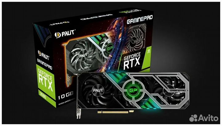 Видеокарта rtx 3080 Palit
