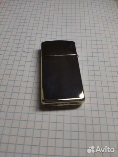 Зажигалка Zippo Slim Chrome Brass 97 год