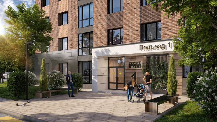 2-к. квартира, 75,3 м², 12/16 эт.