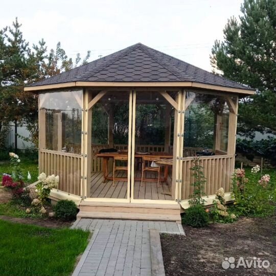 Мягкие окна для веранды