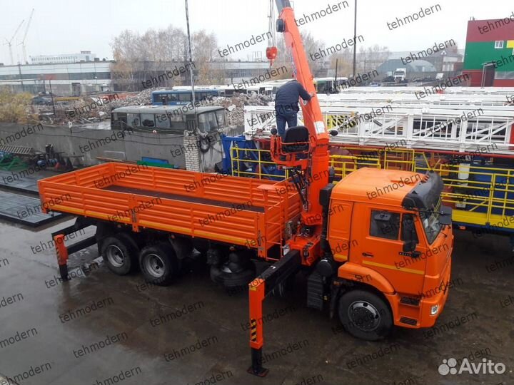 КамАЗ 65115-3094-50 с КМУ, 2023