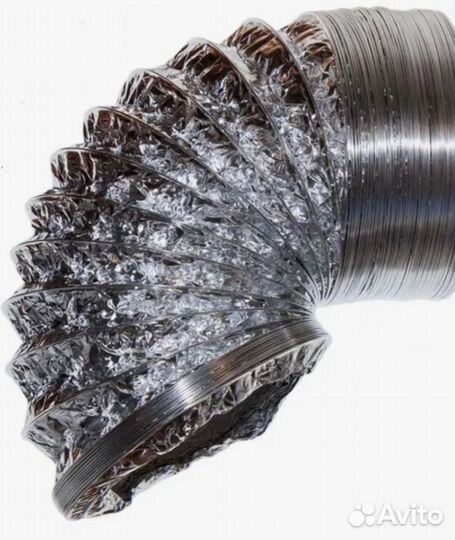 Воздуховод гибкий, диам. 100мм, 10м