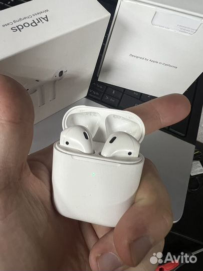 Airpods 2 (беспроводной кейс)