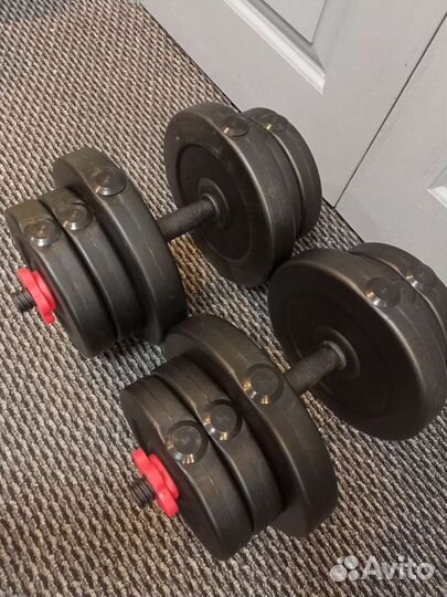 Гантели 40кг новые разборные