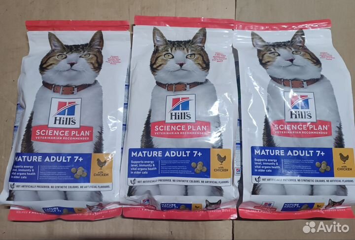 Сухой корм для кошек Hill's 1.5 кг Science Plan