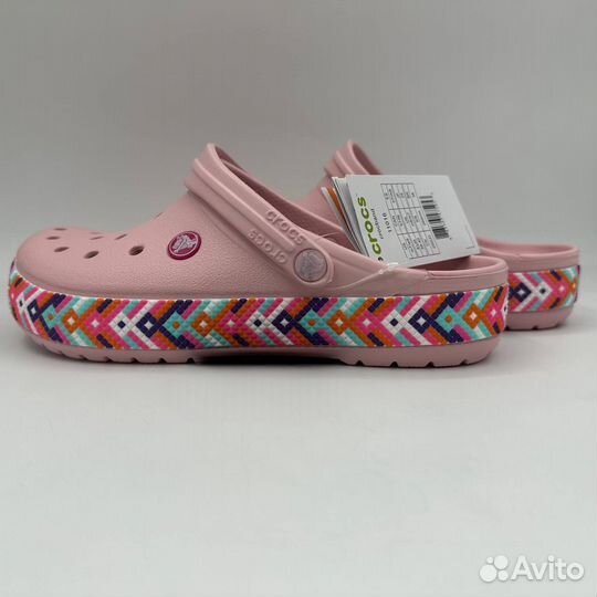 Сланцы Crocs Crocband Gem Band