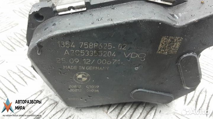 Заслонка дроссельная BMW 3 F30/F31/F34 2012