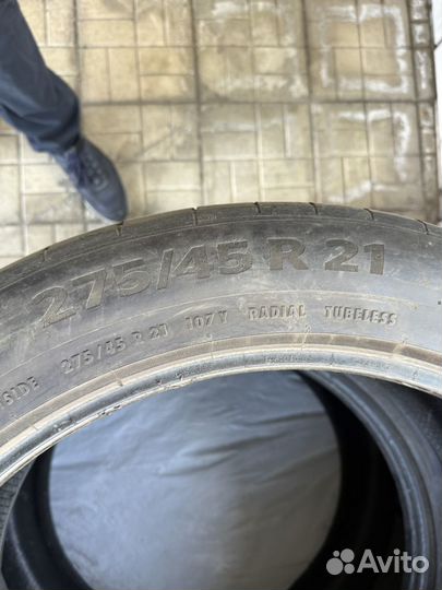 Continental ComfortContact - 6 275/40 R21 и 315/40 R21