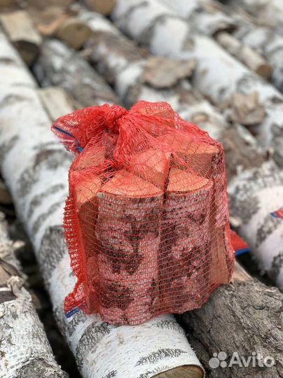 Дрова березовые колотые