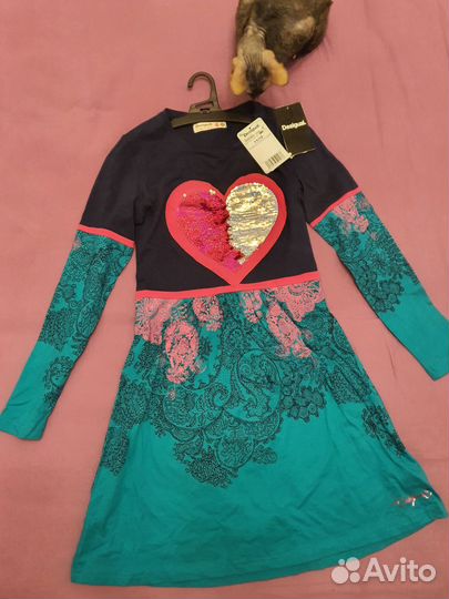 Платье desigual 146 новое