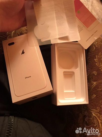 Коробка iPhone 8 plus rose gold 64gb