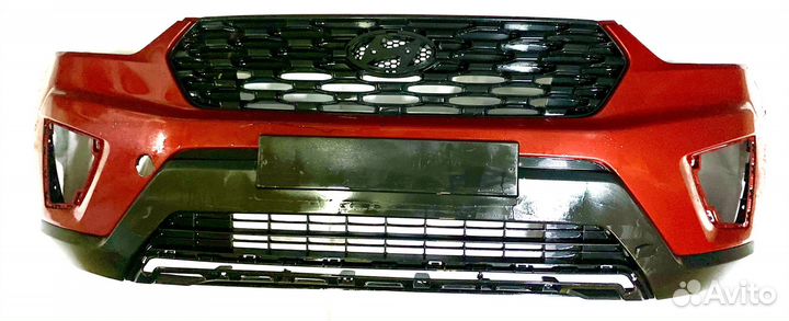 Перединий и задний бамеры на Хендай крета