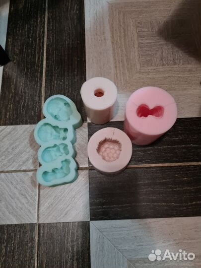 Форма силиконовая для мыла тюльпан