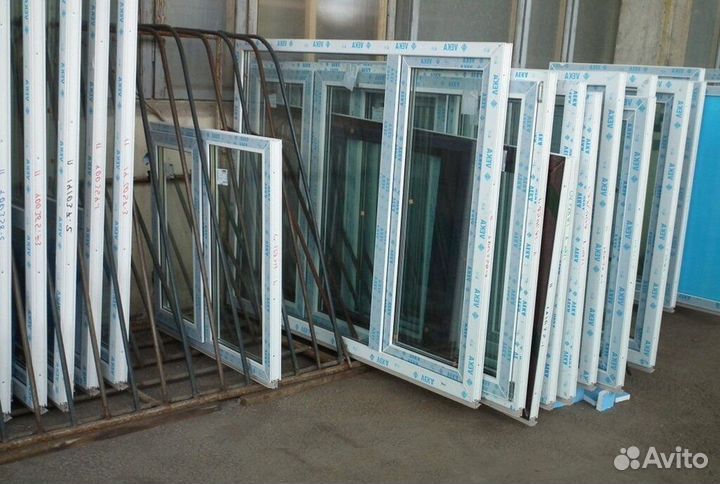 Окна пвх, готовые, отказные, не Б/У, новые