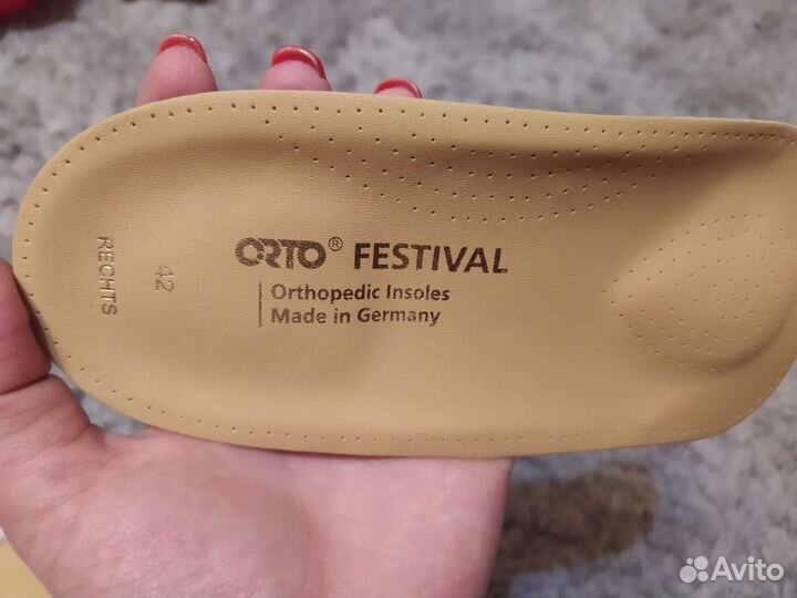 Новые кожаные полустельки 42