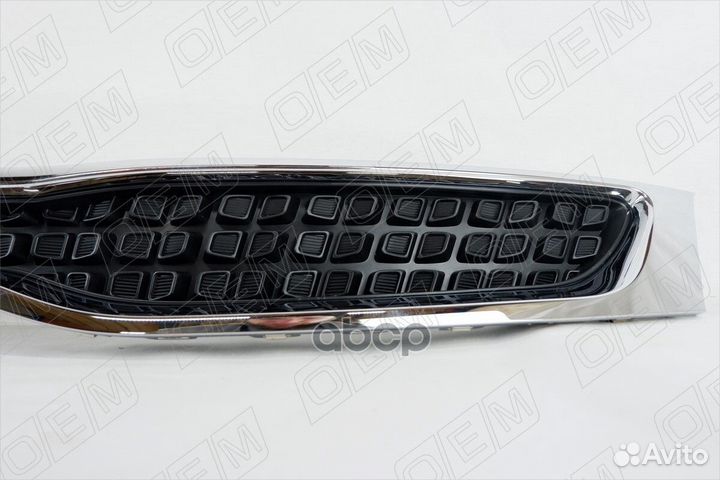 Решетка радиатора Kia Rio 4 FB 2017-2020, хэтчбек