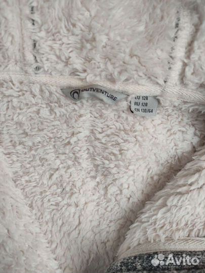 Толстовка на меху на девочку