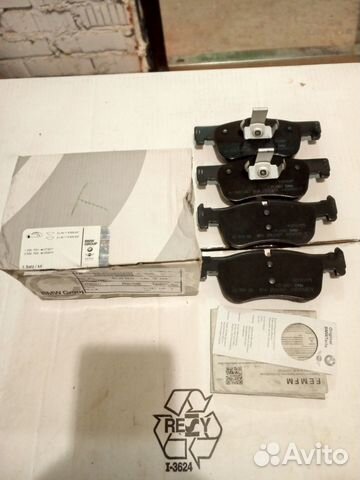 BMW 1-serie F20/F21 Колодки тормозные перед