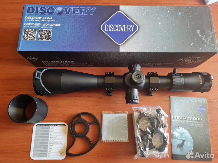 Прицел discovery 6-24 50 FFP