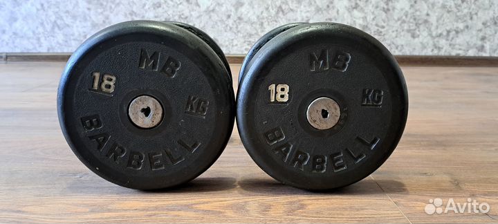 Гантели разборные MB Barbell