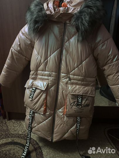 Детский зимний пуховик