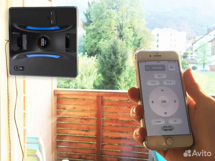 Робот стекломойщик Hobot 288 Русская версия