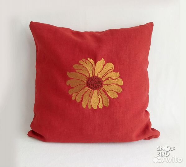 Комплект из 2-х чехлов на подушки, ткань рами