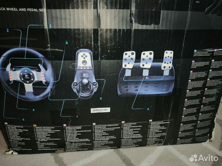 Игровой руль Logitech g27