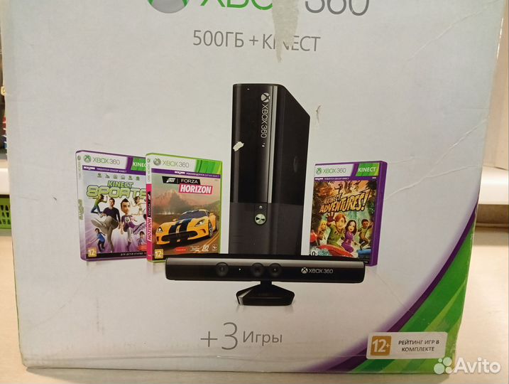 Xbox 360 с kinect