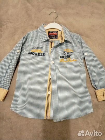 Костюм, рубашка, брюки