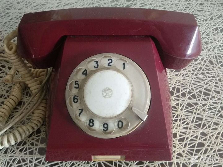 Телефон дисковый