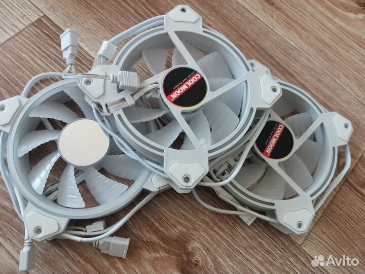Корпусные вентиляторы 120мм 3шт