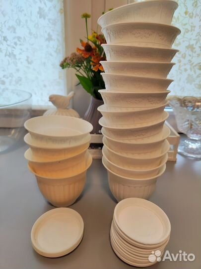 Горшки для цветов бронь