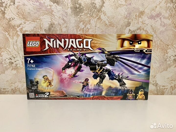 Lego Ninjago 71742 Дракон Оверлорда Новый Оригинал