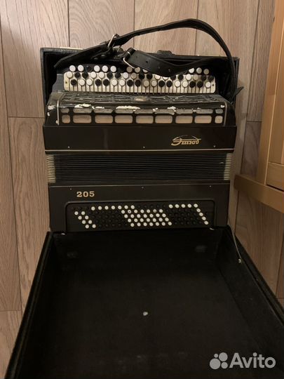 Баян этюд 205