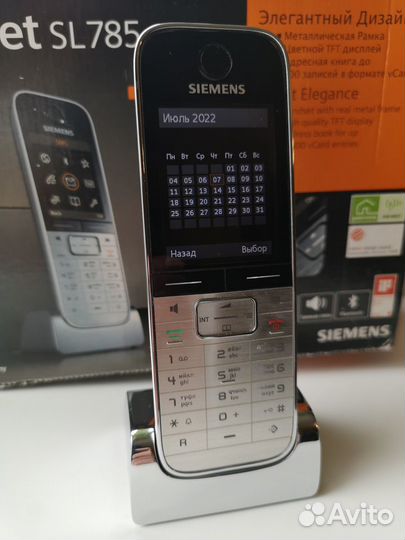 Радиотелефон Siemens Gigaset SL785